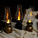 Vintage Öllampe mit LED-Beleuchtung – Elektronisch