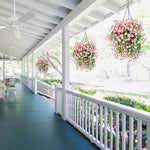 Künstlicher Blumenstrauß für Balkon und Garten – Pflegeleichte Dekoration