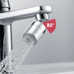 Flexibler Wasserhahn-Aufsatz mit Dual-Funktion
