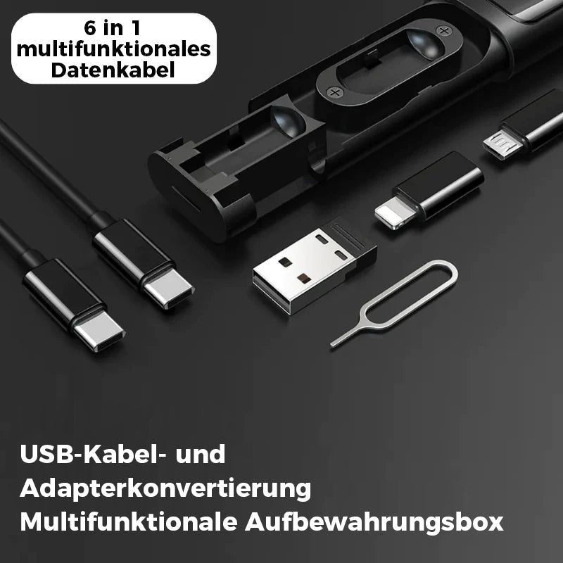6-in-1 All-in-One Lade- und Aufbewahrungslösung