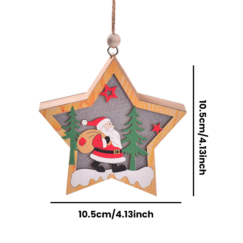 Hängende Lichtbox für Weihnachtsbaumdekoration