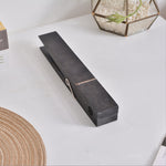 Praktischer Handtuchhalter aus Holz mit Clip