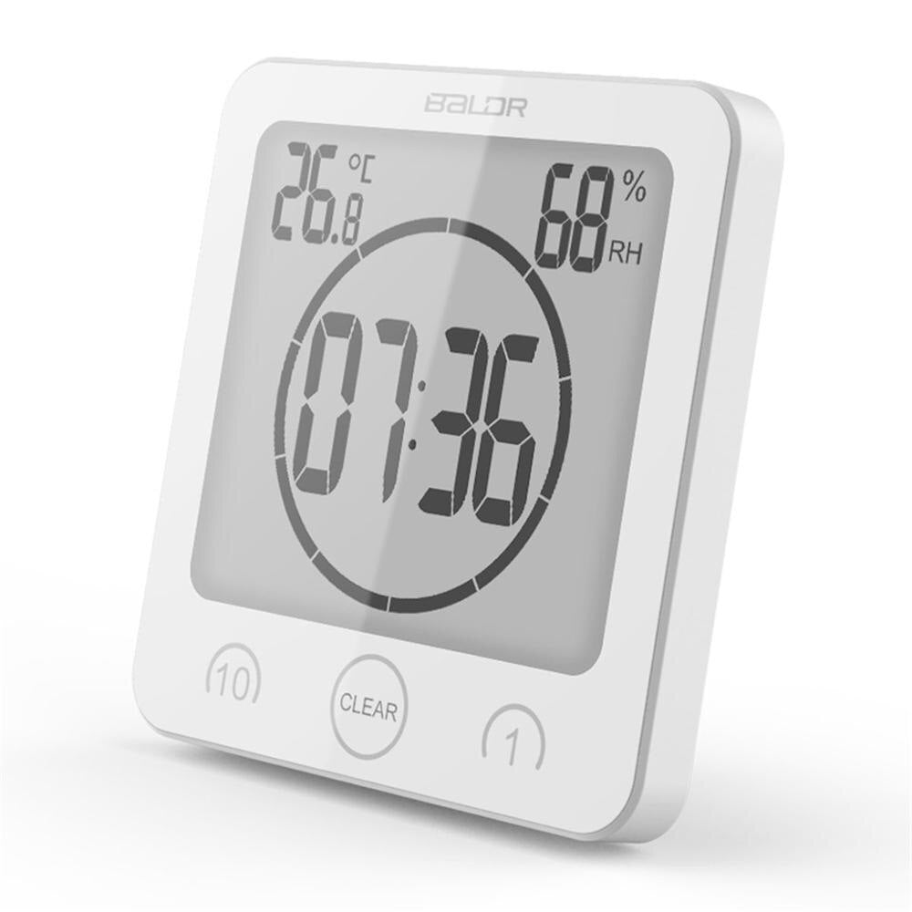 Wasserdichter Digitaler Duschzeitmesser mit Saugnapf - Ideal für Dusch- und Badezeiten