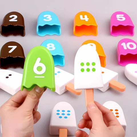 Eiscreme Spielzeug zum Zählen