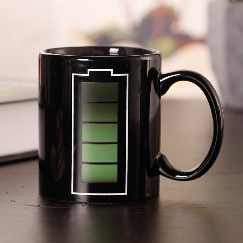 Farbwechselnde Tasse mit Batterie