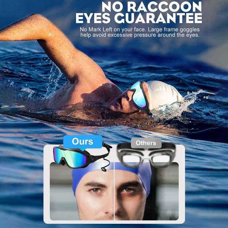 Anti-Beschlag Schwimmbrille mit Breitblick