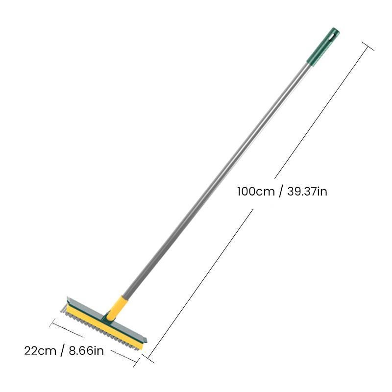 2-in-1 Bodenreinigungsbürste mit Schrubber