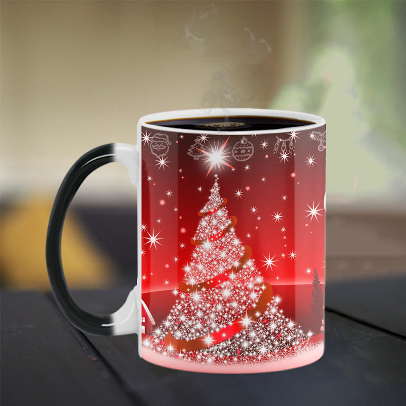 Farbwechselnder Thermobecher für Weihnachten