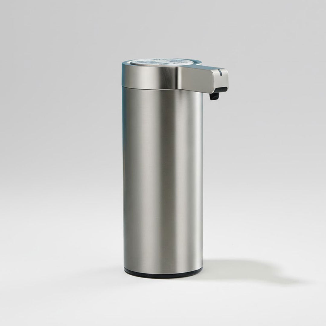 Hygienischer Seifenspender mit Sensor - Edelstahl-Design
