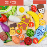 Holzspielset für Montessori Schneideaktivitäten