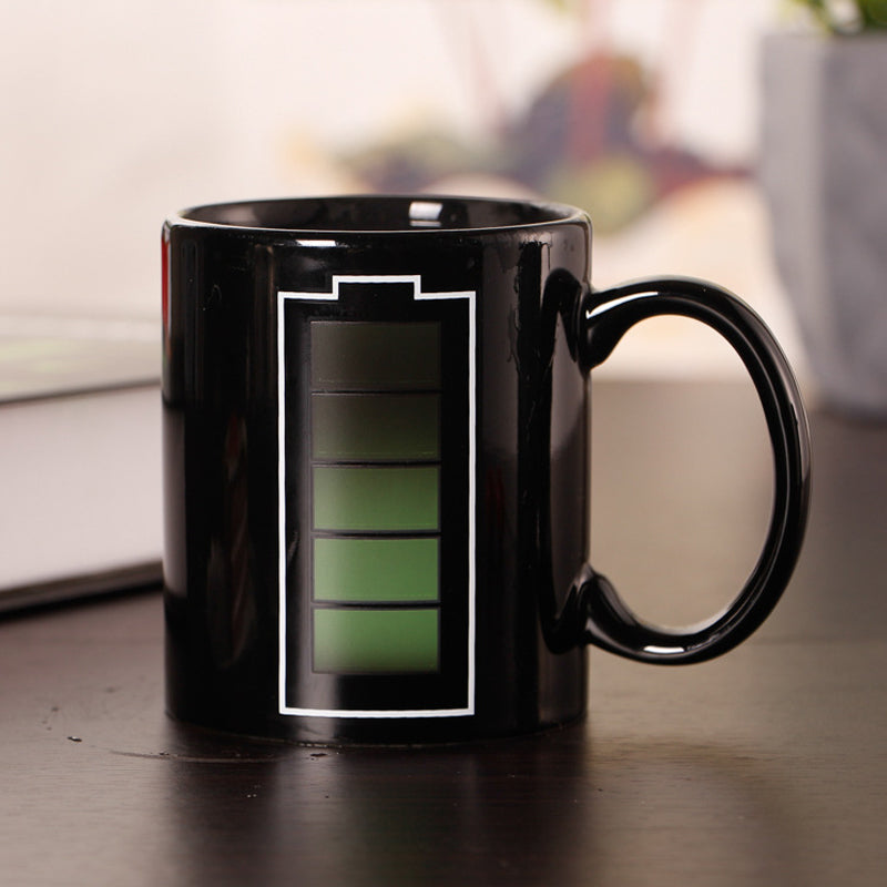 Farbwechselnde Tasse mit Batterie