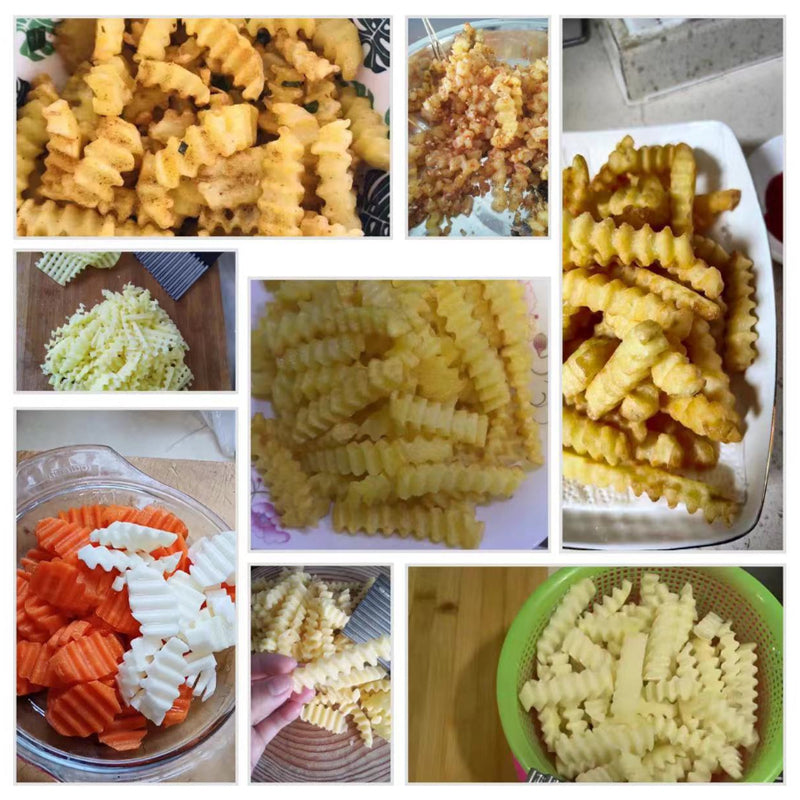 Küchenmeister | Wellenschneider für Kartoffeln