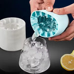 Praktische Silikon-Eiswürfelschale – Perfekte Eiswürfel im Handumdrehen