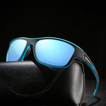 Sportliche Sonnenbrille mit UV400 Schutz und Polarisation