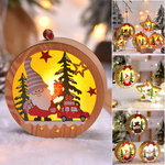 Hängende Lichtbox für Weihnachtsbaumdekoration
