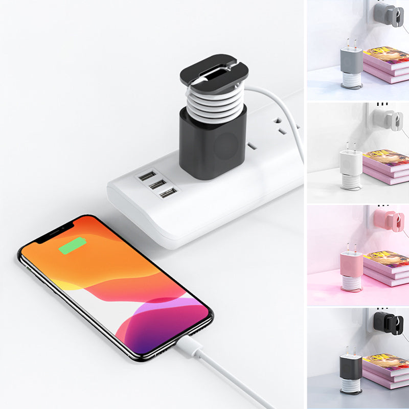 Multifunktionale Silikon Hülle für Ladegeräte und Kabel