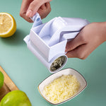 Küchenmeister | Handbetriebene Käsereibe mit Drehmechanismus