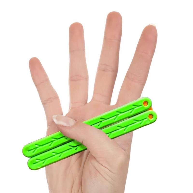 Karotten-Inspirierter Schmetterlingsspielzeug-Messer