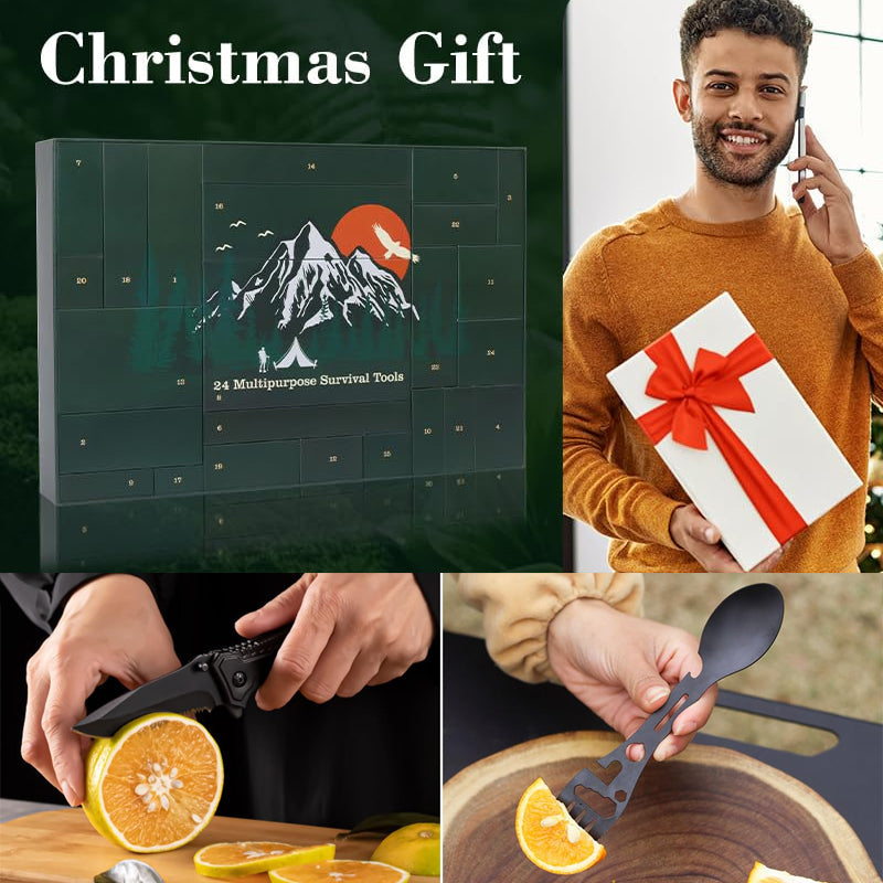Abenteuerlicher Adventskalender für Outdoor-Fans 2024
