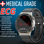 Smart health smartwatch with ECG and blood oxygen measurement