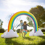 Aufblasbarer Regenbogen-Spritzbogen