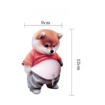 Silikon Aufkleber Schutz für Chubby Shiba
