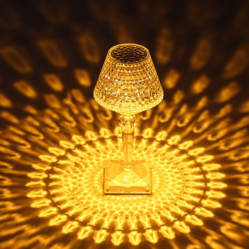 Kristall Tischlampe