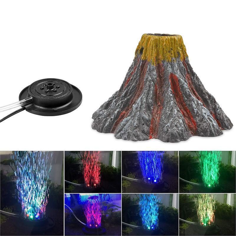 Vulkan Dekoration Set für Aquarium
