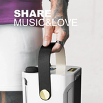 Kabelloser Karaoke Lautsprecher mit Doppel-Mikrofonsystem