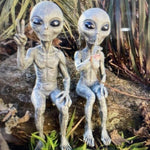 Lustige Alien Gartenfigur – Galaxia