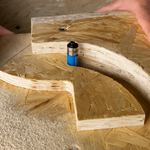 4-teiliges Entgratungset – Glatte Kanten für Metall und Holz