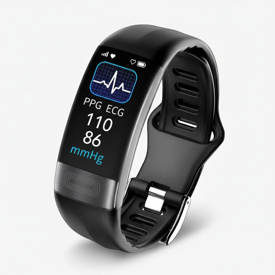 Intelligente Fitnessuhr mit ECG-Überwachung und Aktivitäts-Tracking
