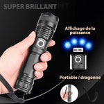 Hochleistungs-LED-Taschenlampe mit 90000 Lumen | Ultimative Vielseitigkeit