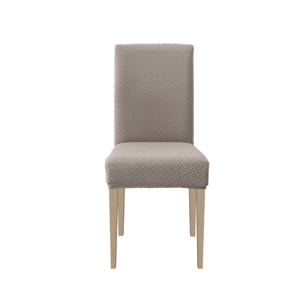 Elegant chair covers made of high-quality stretch material for dining rooms