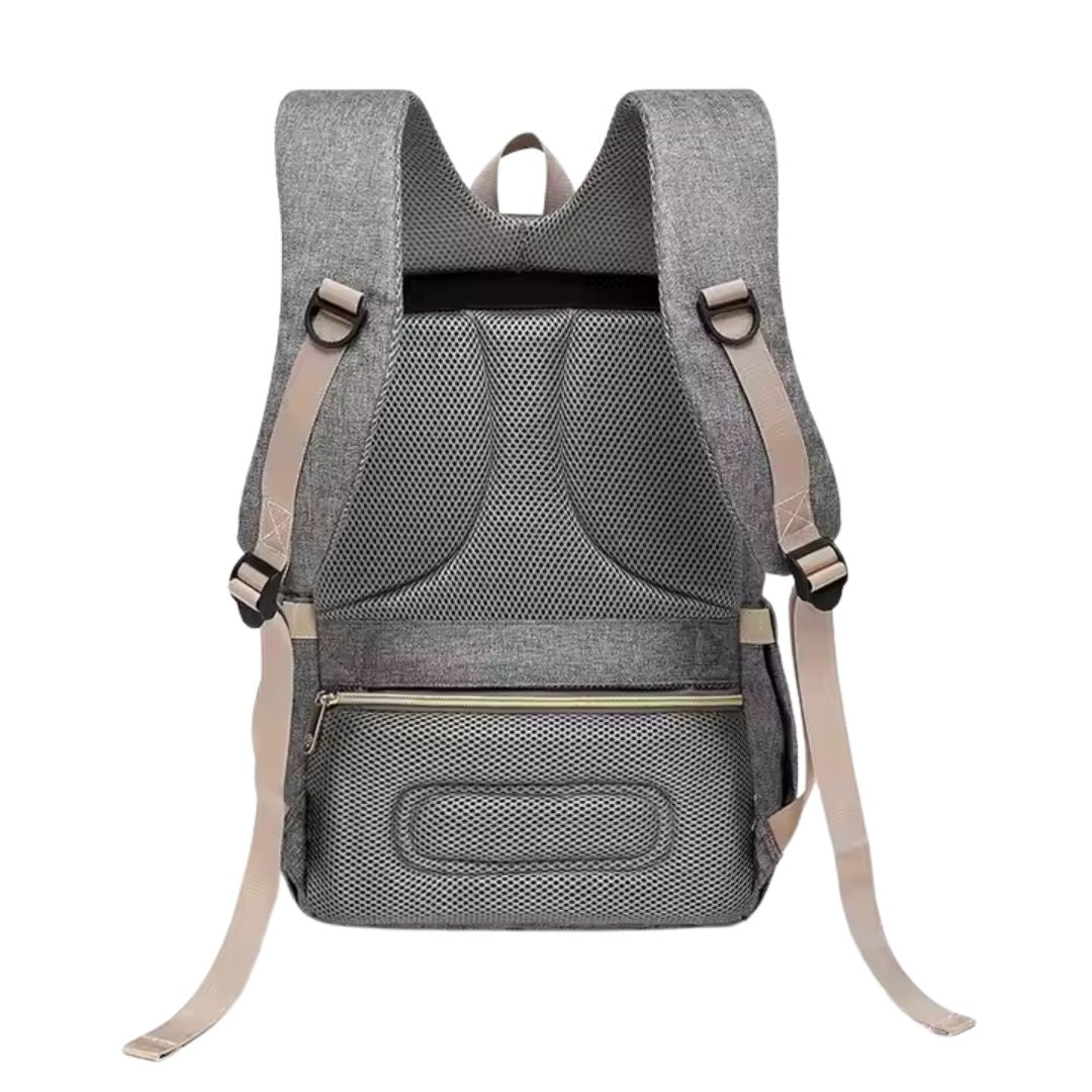 Babywickelrucksack mit USB – Rucksack für Flaschenwärmer und Ladefunktion