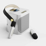 Tragbarer Bluetooth-Lautsprecher mit 360° Surround – Karaoke-Box