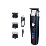 Precision Hair Trimmer with Digital Display and Ergonomic Design