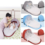 Tragbares Babybett mit Moskitonetz – Leicht und perfekt für unterwegs