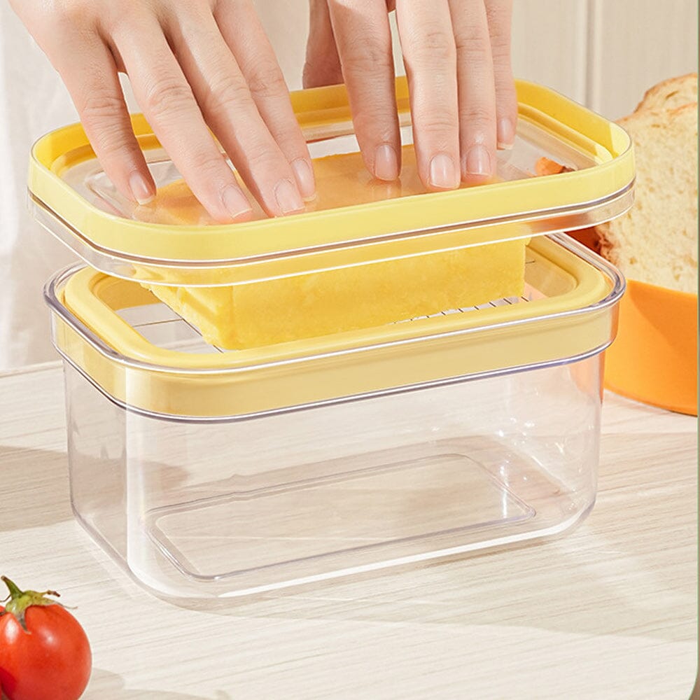 Butterbehälter mit integriertem Schneideinsatz | FreshSpread