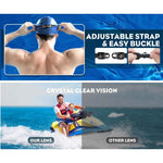 Anti-Beschlag Schwimmbrille mit Breitblick