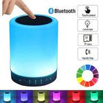 Multifunktionales LED-Nachtlicht mit Bluetooth-Lautsprecher und Touch-Steuerung