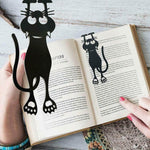 Elegantes Katzen-Lesezeichen für müheloses Lesen