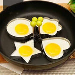Edelstahl-Ei-Formen 4-teiliges Set für die Küche