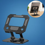 Verstellbarer Tablet-Ständer – Ergonomischer Komfort – Faltbares, rutschfestes Design – Ideal für Arbeit, Studium, Reisen und Videoanrufe
