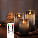 Elegantes LED Kerzen Set für eine entspannende Atmosphäre