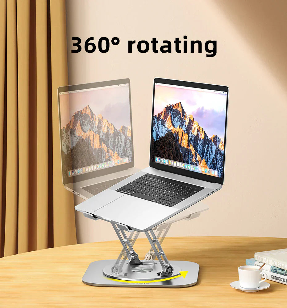 Vielseitiger Laptopständer mit 360-Grad-Drehfunktion