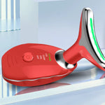 Gesichtsmassagegerät mit LED-Lichttherapie für strahlende Haut