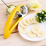 Bananenschneider aus Edelstahl – Für perfekte Scheiben