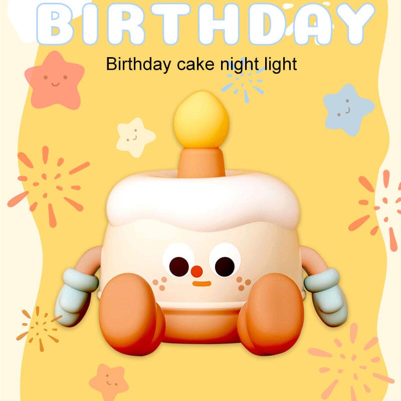 Nachtlicht in Kuchenform