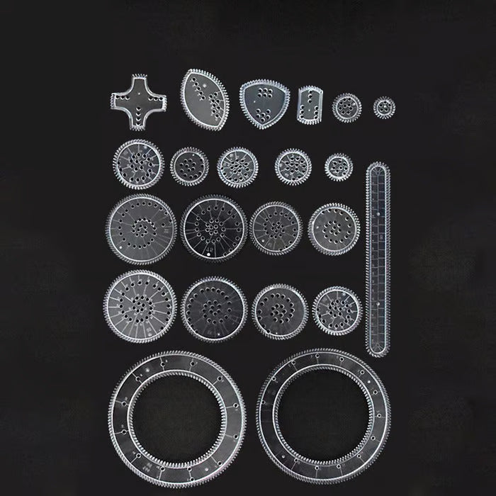 Precision Drawing Ruler Set for Creative Minds